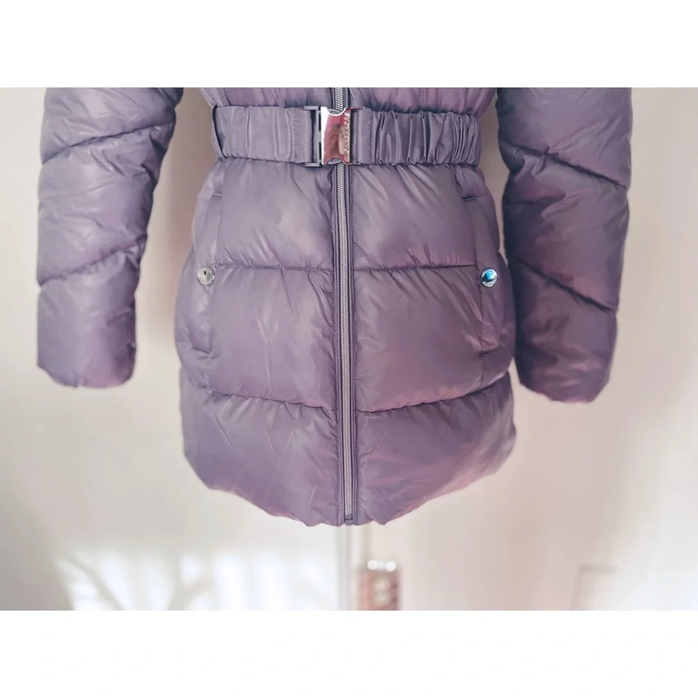 Michael Kors Stadium Belted Puffer Coat